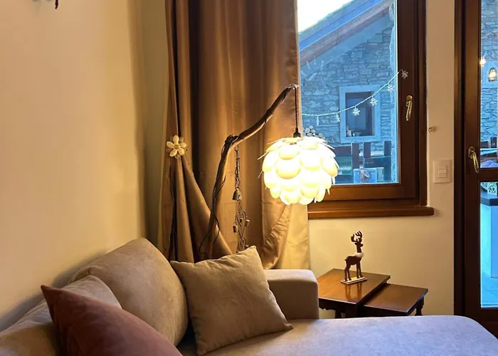 Charming Pool, Spa, Sauna, Cir Vda - Ayas - 0005- Apartman